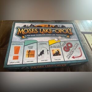 Moses Lake-Opoly Board Game by Late for the Sky